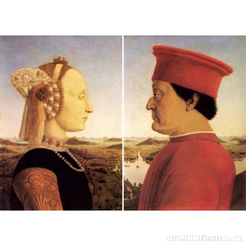 Портреты Федерико да Монтефельтро Урбинского и Баттисты Сфорцы