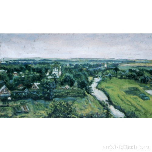 Суздаль. Вид на Александров монастырь