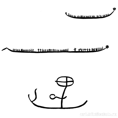Солярная ладья. Писаница