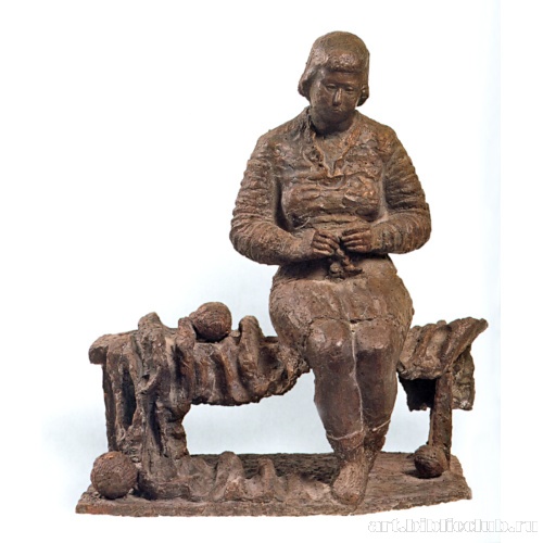 За вязанием