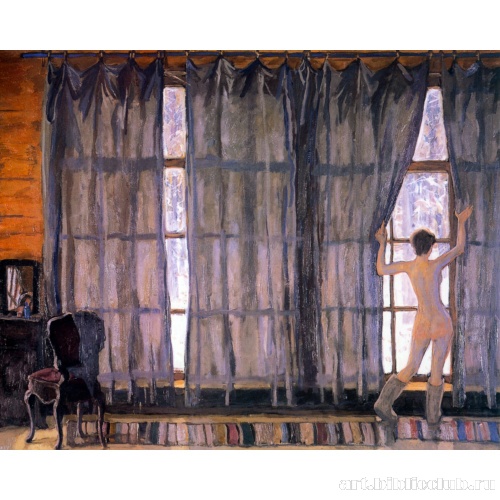 Первый снег. Утро