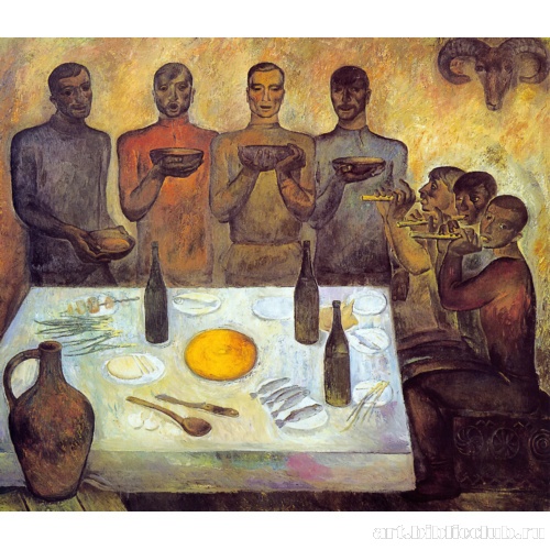 Пир. Правая часть триптиха «Труд, любовь, пир»