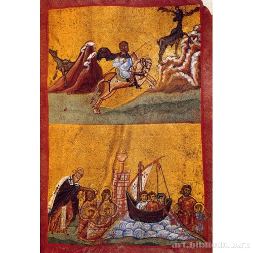 Сцены Жития св. Евстафия