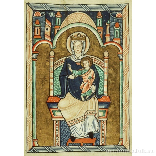 Поклонение волхвов. Богородица с младенцем