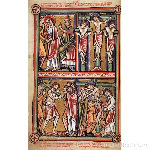 Несение креста, Распятие, Снятие с креста