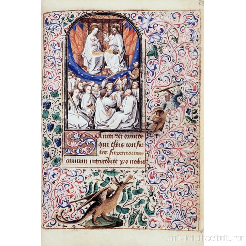 Христос и Мария на троне