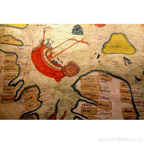 Корабль европейцев