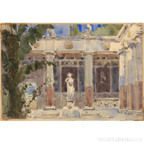 Атриум. Эскиз декорации