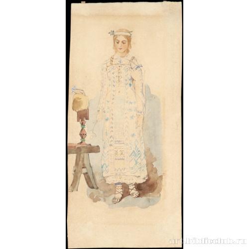 Бирючи. Эскиз костюма