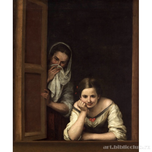 Две женщины у окна