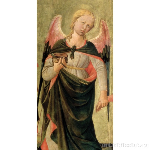 Три архангела и Товий. Фрагмент