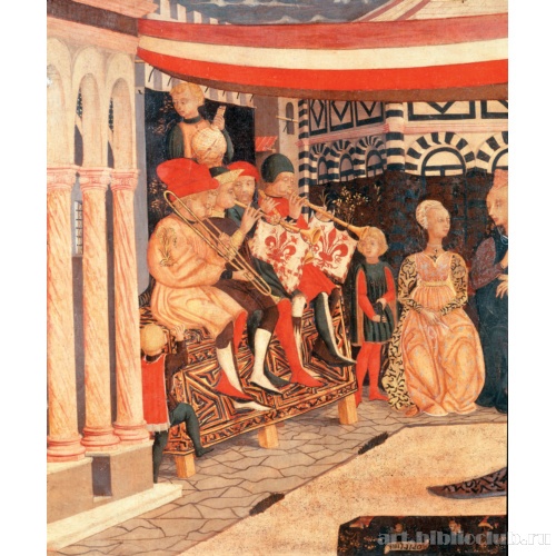 Свадьба. Роспись «Кассоне Адимари». Фрагмент