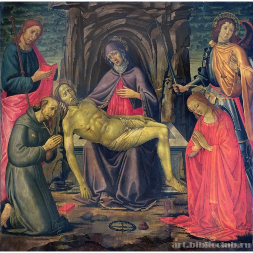 Пьета со святыми