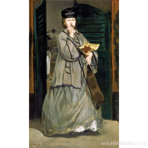 Уличная певица