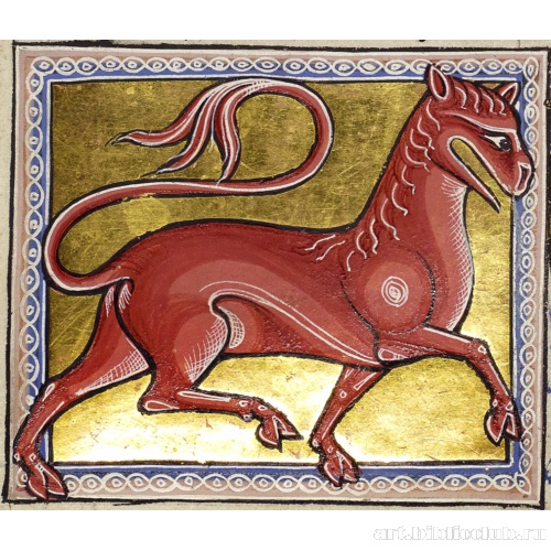 Левкрот. Миниатюра из Абердинского бестиария