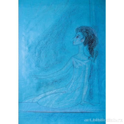 Наташа на окне в Отрадном