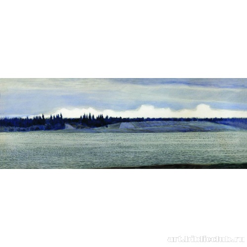 Михайловское озеро Архангельской губернии после дождя