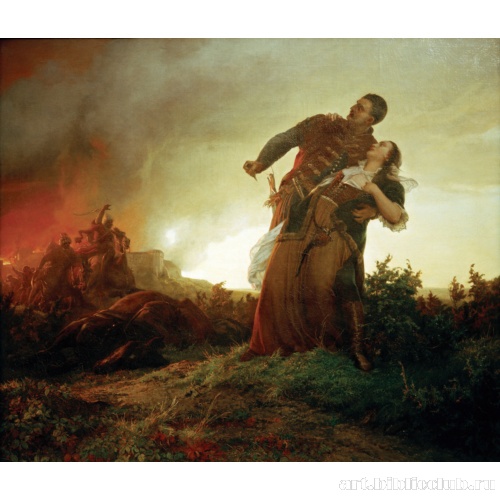 Миклош Добоци и его жена