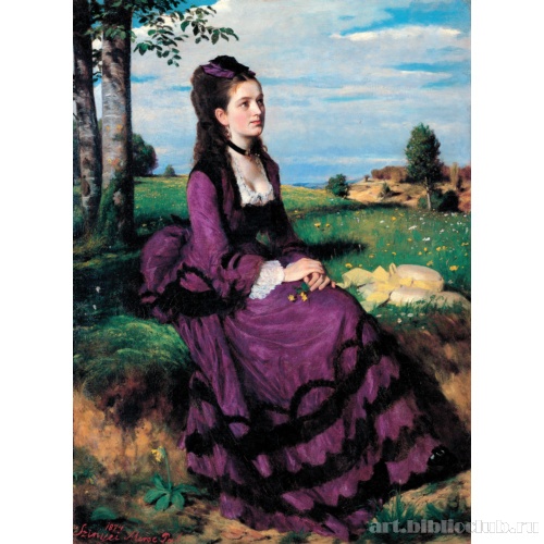 Дама в лиловом