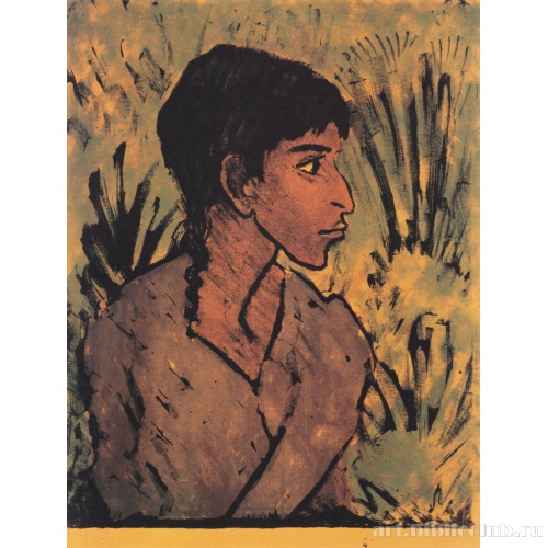 Цыганка в профиль