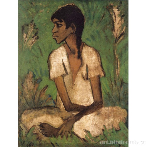 Сидящая цыганка