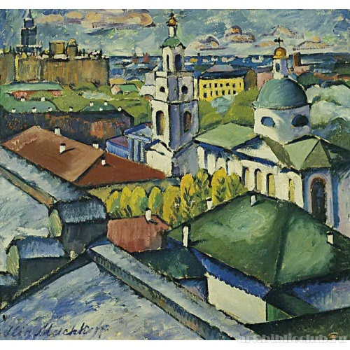 Вид Москвы. Мясницкий район