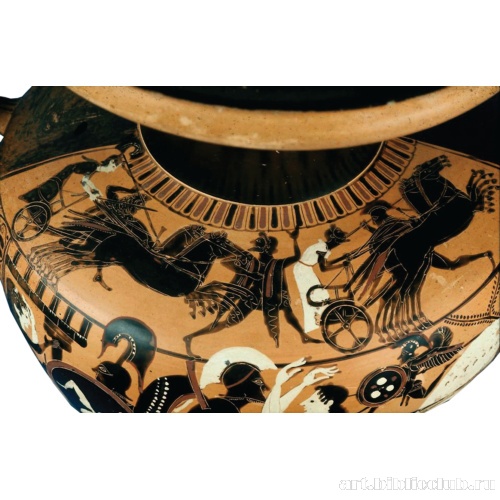 Сосуд для воды (гидрия). Фрагмент