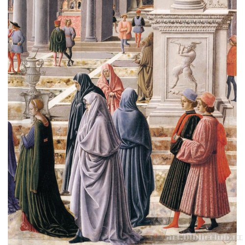 Представление Девы во храме. Фрагмент