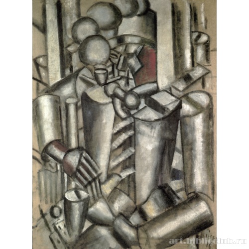 Солдат с трубкой