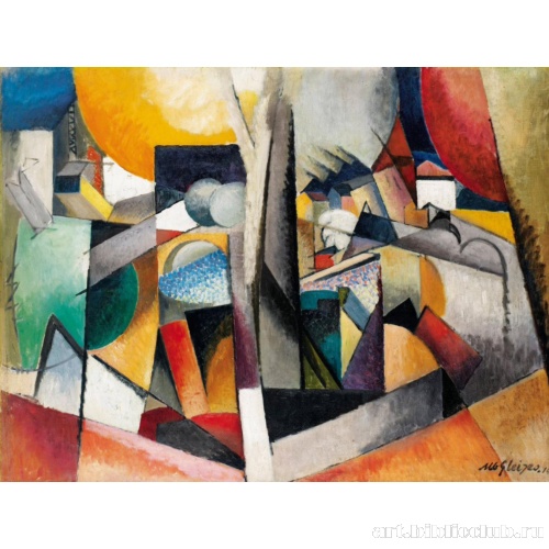 Кубистский пейзаж