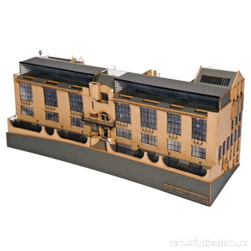 Макет. Северный и западный фасады