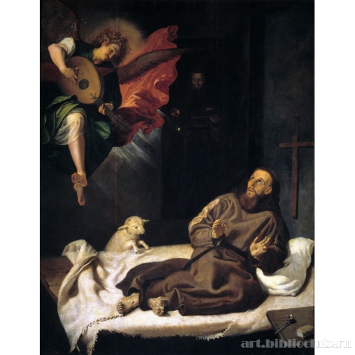 Святой Франциск и ангел