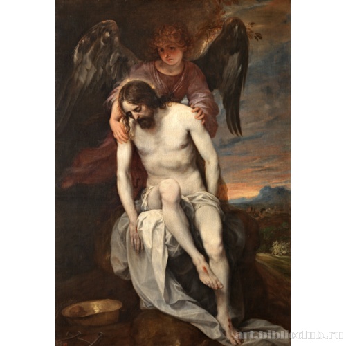 Ангел, поддерживающий мертвого Христа