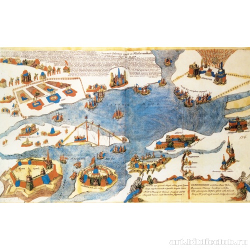 Общий вид увеселительных строений на Ходынском поле