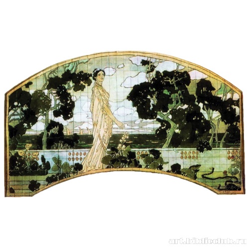 Клеопатра. Эскиз декоративного майоликового панно для гостиницы «Метрополь» в Москве