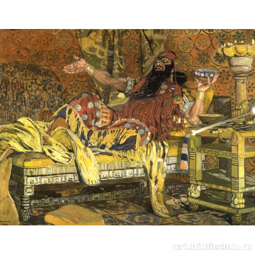 Портрет Ф.И. Шаляпина в роли Олоферна