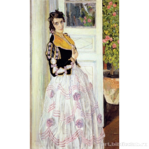 Испанка на балконе