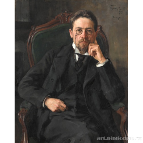 Портрет писателя Антона Павловича Чехова