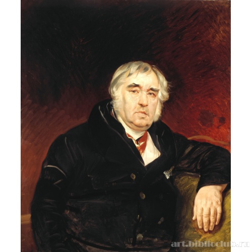 Портрет баснописца И.А. Крылова