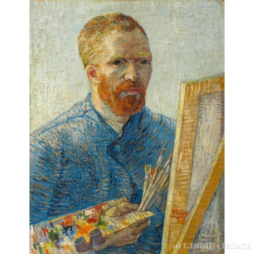Автопортрет перед мольбертом