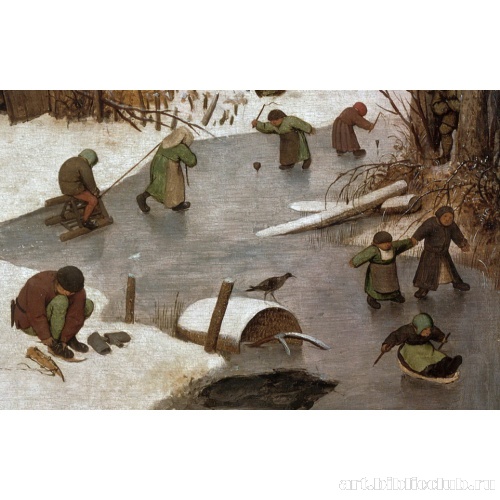 Перепись в Вифлееме. Фрагмент