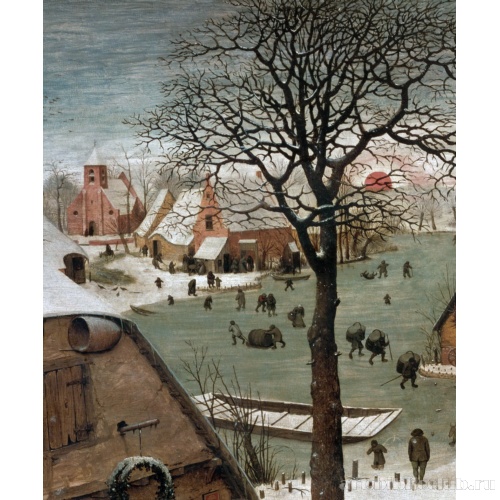 Перепись в Вифлееме. Фрагмент