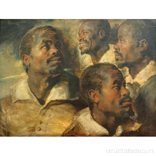 Этюд с головой негра