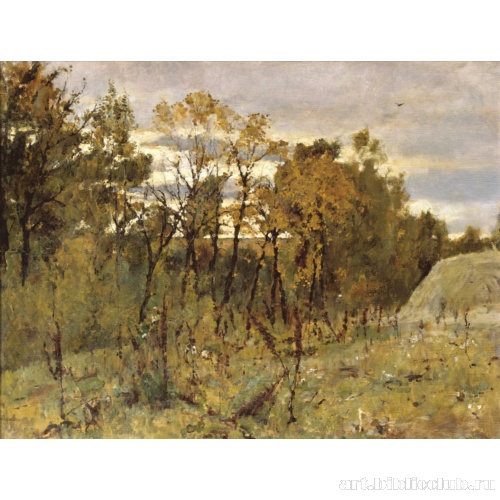 Осенний вечер. Домотканово