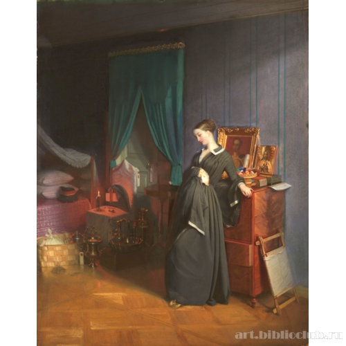 Вдовушка (вариант с лиловыми обоями)