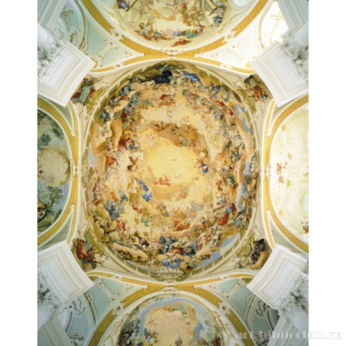 Аббатство Святых Ульриха и Афры. Фрагмент сводов церкви