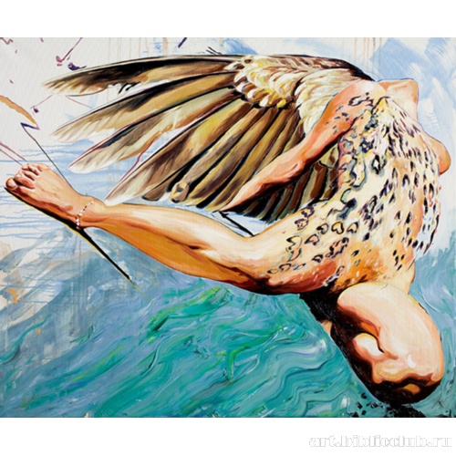 Платье в форме птицы