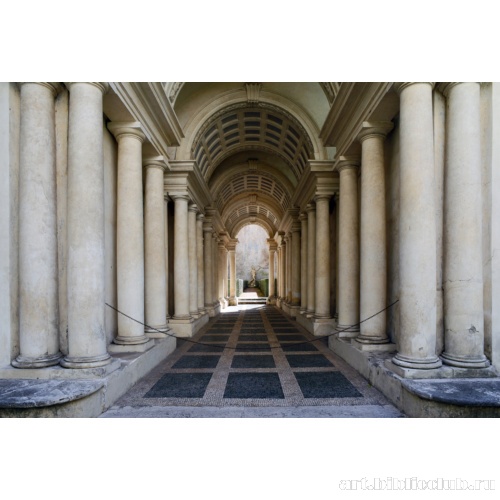 Арочный проход в портике палаццо Спада