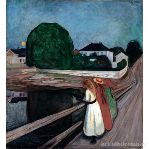 Девушки на мосту