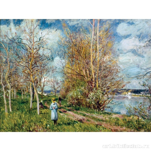 Лужки весной